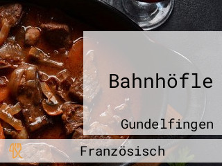 Bahnhöfle