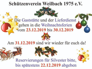 Gaststätte Schützenverein Weilbach 1975 E.v.