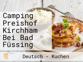 Camping Preishof Kirchham Bei Bad Füssing