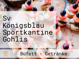 Sv Königsblau Sportkantine Gohlis