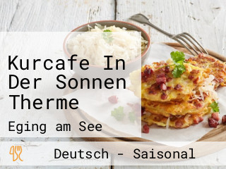 Kurcafe In Der Sonnen Therme