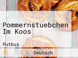 Pommernstuebchen Im Koos