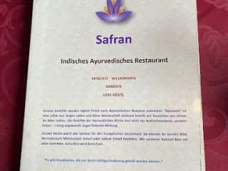 Safran Indisches Ayurvedisches