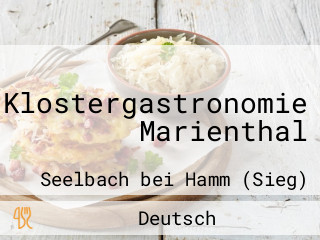 Klostergastronomie Marienthal