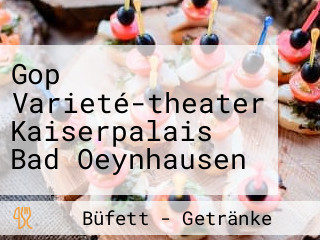 Gop Varieté-theater Kaiserpalais Bad Oeynhausen