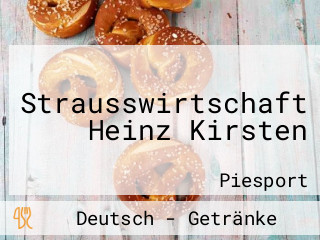 Strausswirtschaft Heinz Kirsten