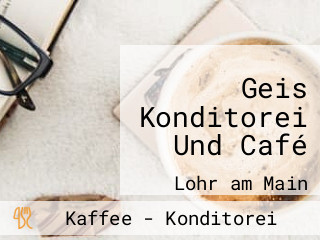 Geis Konditorei Und Café