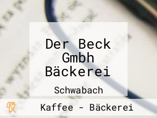 Der Beck Gmbh Bäckerei