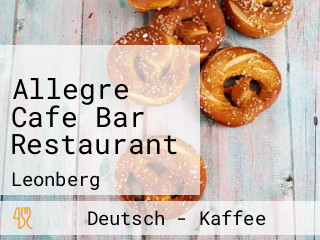 Allegre Cafe Bar Restaurant