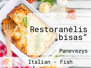 Restoranėlis „bisas“