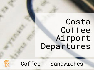 Costa Coffee Airport Departures