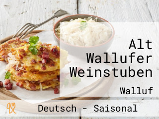 Alt Wallufer Weinstuben