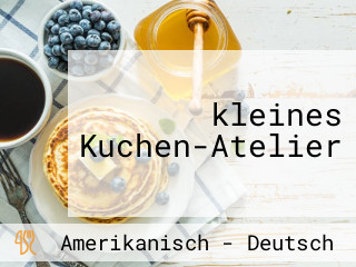 kleines Kuchen-Atelier