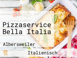 Pizzaservice Bella Italia