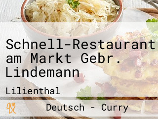 Schnell-Restaurant am Markt Gebr. Lindemann